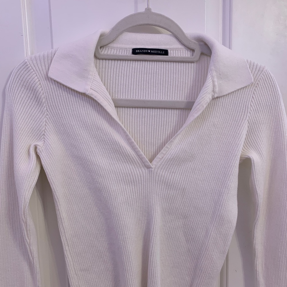 Brandi Collared Sweater/Top